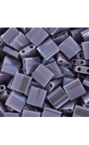 Miyuki tila 5x5mm beads - Opaque mauve luster TL-437